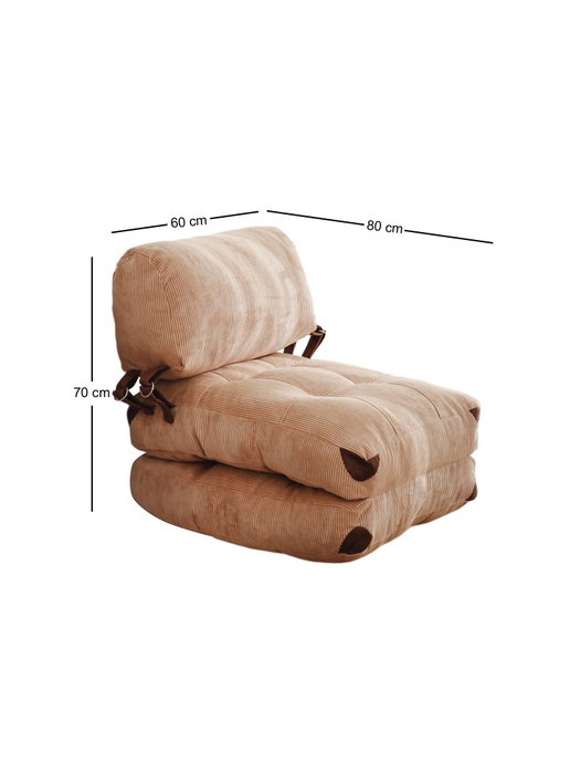 Atelier Del Sofa Fold Kadife - Camel